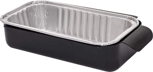 Grill Grease Tray Liners 10pcs Foil Drip Pans Aluminum Disposable Universal Fit - Picture 1 of 4