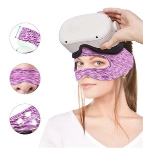 For Meta Oculus Quest 2 Accessories VRGlasses Eye Mask Cover Sweat Band - USA - Picture 1 of 6