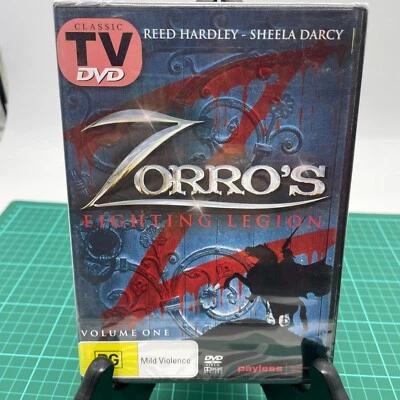 DVD Zorros Fighting Legion Volume 1 Region ALL Brand New & Sealed - Image 1 of 4
