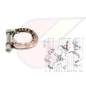 COLLARE SCARICO CATALIZZATORE ORIGINALE RENAULT DACIA 208255798R - Foto 1 di 4