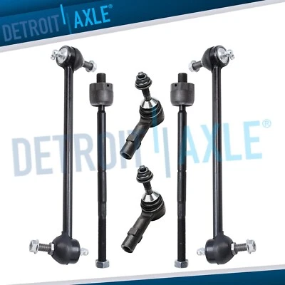 Kit de suspensión de barra estabilizadora y barra estabilizadora delanteras de 6 piezas para Ford Taurus Mercury Sable 2009 Foto 1 de 4