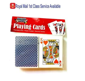 Tallon Playing Cards black Waterproof Plastic Deck of PVC Poker Card Party Game - Picture 1 of 18