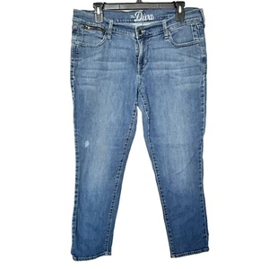 Old Navy Womens Jeans Pants Size 12 Regular Straight Leg The Diva Fit Denim - Picture 1 of 16