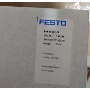 1pcs NEW Festo PUN-H-6X1-BL 197384 Plastic Tubing Free Shipping PUNH6X1BL - Bild 1 von 2