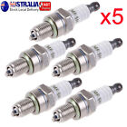 5Pcs Cmr5h Spark Plug Replacement For Honda Gx25 Gx35 Motor Trimmers & Blowers