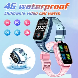 Smartwatch 4G bambini tracker telefono SIM sveglia fotocamera SOS chiamata per ragazzi ragazze regalo - Foto 1 di 27
