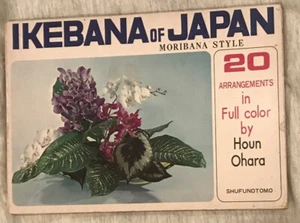 Ikebana of Japan Moribana Style by Houn Ohara 1969 Shufunotomo Japan - Picture 1 of 6