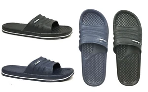 WHOLESALE LOT 36 Pairs Men's Sports Slide Beach Sandals Shower Pool Garden-06M - Picture 1 of 2