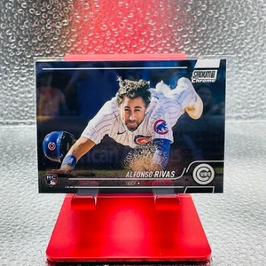 2022 Topps Stadium Club Chrome #87 Alfonso Rivas Rookie - Picture 1 of 2