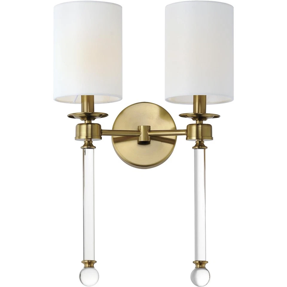 Aplique de pared Maxim Lighting 16108WTCLHR Lucent Heritage Foto 1 de 4
