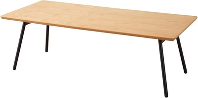 Mesa de centro Palettelife patas plegables, W41,3 X D18,9 X H13,4 pulgadas, Natu Foto 1 de 4