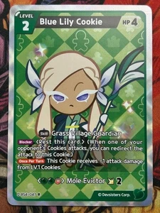 CookieRun Braverse TCG - Blue Lily Cookie (BS4-047) Rare Foil - Picture 1 of 2