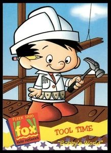 1995 Fleer Fox Kids Network #141 Tool Time Bobby's World Card - Picture 1 of 2