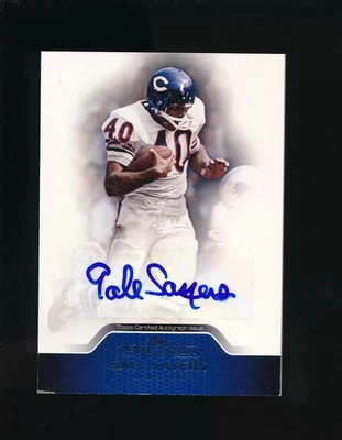2011 Topps Precision Gale Sayers Auto Chicago Bears - Image 1 of 3