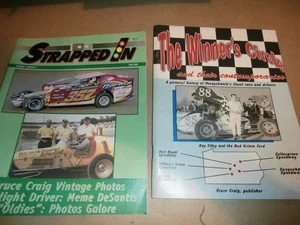 Winners Circle Storia di PA Libro Piloti Auto da Corsa Ray Tilley Copertina Cinghia - Foto 1 di 23