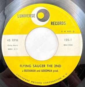 Buchanan und Goodman Fliegende Untertasse The 2nd / Marsian 45 Neuheit Luniverse 105 - Bild 1 von 6