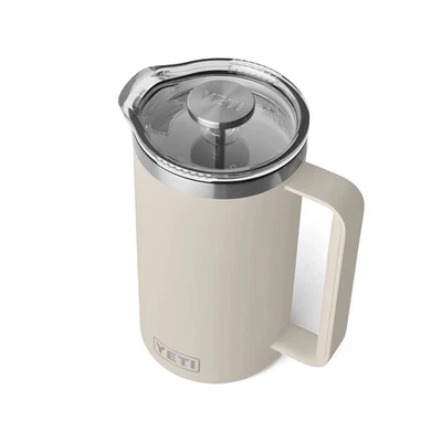 YETI Rambler 34 oz. French Press Coffee Maker, Cape Taupe - Image 1 of 4