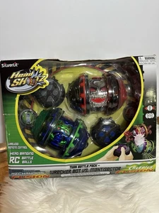 Wrecker Bot VS Mantisector Twin Pack Head Shotz Wireless RC Battle Balls Remote - Picture 1 of 4