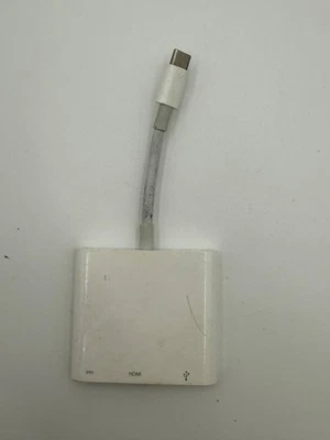 Apple USB-C Digital AV Multiport Adapter HDMI PD USB A, Model A1621 EMC2877 - Image 1 of 2