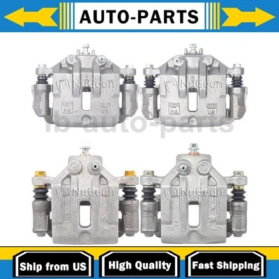 Pinzas de freno delanteras y traseras 4 piezas para Kia Rondo 2007 2008 Foto 1 de 4