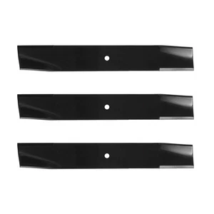 Paquete de 3 cuchillas de cortacésped de elevación media para Husqvarna AYP Poulan 44" cubierta 25034 532025034 - Imagen 1 de 6