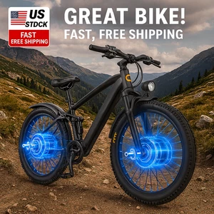 Electric Mountain Bike – Dual Motor Power,  the item is certified to UL 2849 - Picture 1 of 6