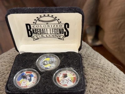 彩色棒球传奇美国硬币梅里克完好 — 第 1/2 张图片