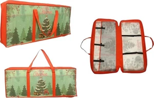 Weihnachten Xmas Geschenkpapier Aufbewahrungstasche Geschenkpapier Dekoration Ordnung Organizer  - Bild 1 von 7