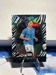 Estampado cebra Panini Select 2022-23 Darwin Núñez/25 Uruguay #97 - Imagen 1 de 3