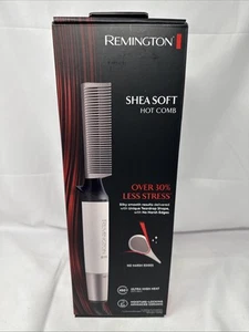 REMINGTON® Shea Soft Hot Comb Hair Straightener for Coily, Kinky, and Curly Hair - Picture 1 of 4