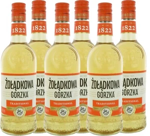 6 x Zoladkowa Gorzka Vodka Traditional - 6x 0,5 L, 30% Vol., Premium Wodka