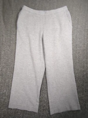 Pantalones al tobillo Alfred Dunner para mujer talla 14P gris cintura elástica (30x24)  Foto 1 de 4