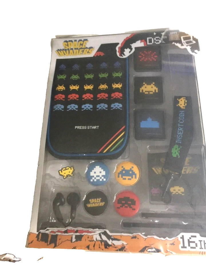 space invaders  16 in 1   nintendo ds   new - Image 1 of 1