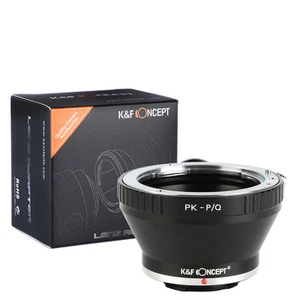 Adattatore K&F Concept con treppiede per obiettivo attacco Pentax K a fotocamera Pentax Q7 - Foto 1 di 8