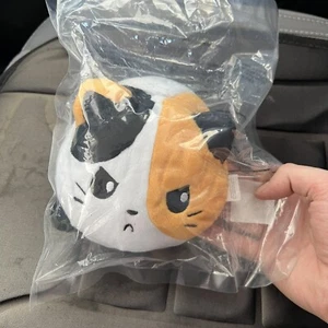 Tee Turtle Reversible Cat Plush Kitten Lovey Plushies Calico White Happy Mad GUC - Picture 1 of 4