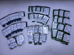 44 pz schede disco rigido logico HP SAS 2,5" schede PCB DONATORE BGA scarto angolo oro MLCC - Foto 1 di 23