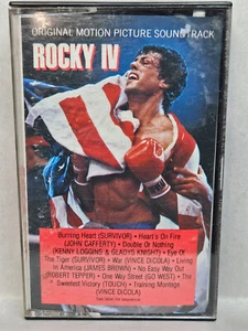 Rocky IV Original Motion Picture Soundtrack 1985 Cassette Tape - Picture 1 of 4