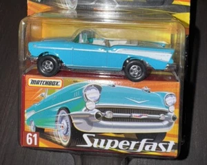 2005 Matchbox Superfast #61 1957 Chevy Bel-Air - Picture 1 of 16
