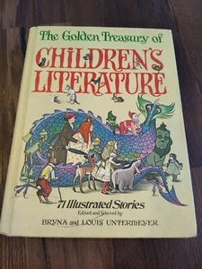 Golden Treasury Of Children's Literature 1966 Golden Press Vintage  - Picture 1 of 9