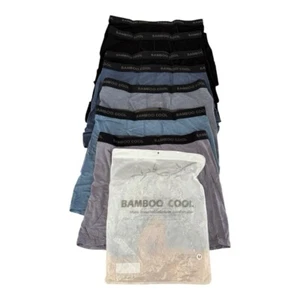 NEW SET Of 7 Bamboo Cool Men’s Ultra Comfort Soft Boxer Briefs Medium $59.99 - Picture 1 of 8