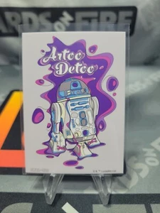 Tarjeta Star Wars 2023. Divertida #SW01-023 R2D2 Tarjeta Base Disney - Imagen 1 de 2