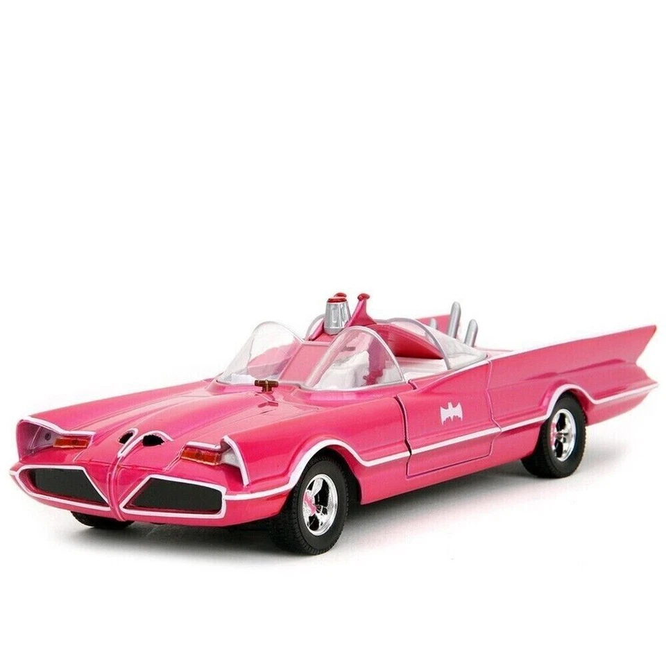 Jada Toys Pink Slips with Base Batmobile 1996 1:24 Diecast Vehicle - 35189