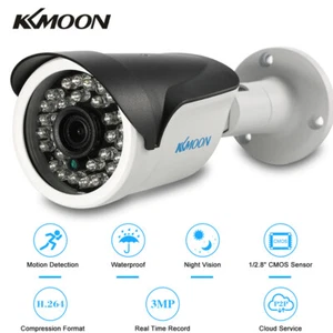 KKmoon 3MP POE IP Camera Waterproof Security Camera Support P2P Android/iOS APP - Picture 1 of 12