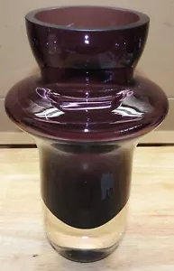 Vintage Modern Marquis by Waterford Amethyst Crystal Vase - Picture 1 of 7