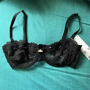 Urban Outfitters Out From Under Amber Summer Lace Balconette Bra 32B NWT - Picture 1 of 4