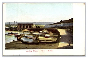 Landeplatz Gozo Hafen Malta UNP UDB Postkarte F22 - Bild 1 von 2