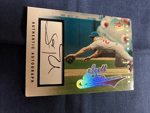 2004 Fleer Ultra #79 SCOTT ROLEN Season Crowns AUTOGRAPH 143/150 corner nicked - Bild 1 von 3