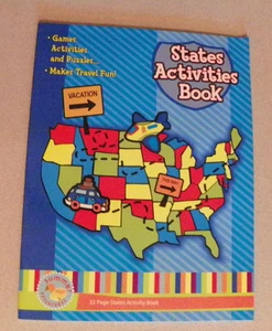 States Activities Book - Makes travel fun! Puzzles - Picture 1 of 5