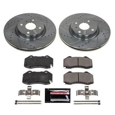 PowerStop Disc Brake Kit Front - Fits Fiat 124 Spider 2017-2020, Mazda MX-5 Miat - Image 1 of 4