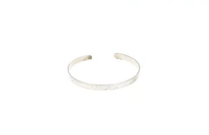 Armreif schmal und elegant Thailand Handarbeit Echt Silber Breite 5 mm X-B-06 - Foto 1 di 7